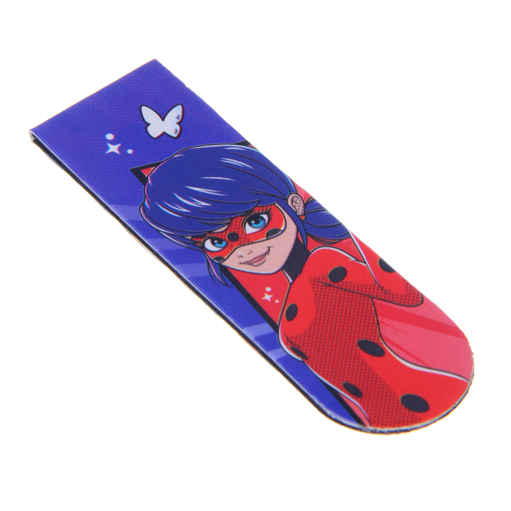 Набор закладок магнитных 6 штук Ледибаг/Супер-Кот, закладка 12х1,9 см, упаковка 18,3х10,3 см, "Кор", 2 дизайна, арт.№ 811-020