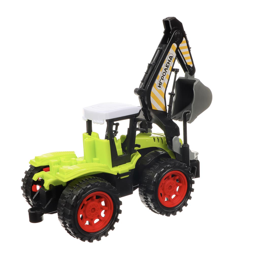 ИГРОЛЕНД Машина в виде Трактора, инерционного, PP, 27х11х12см, 3 дизайна, арт.№ 292-230