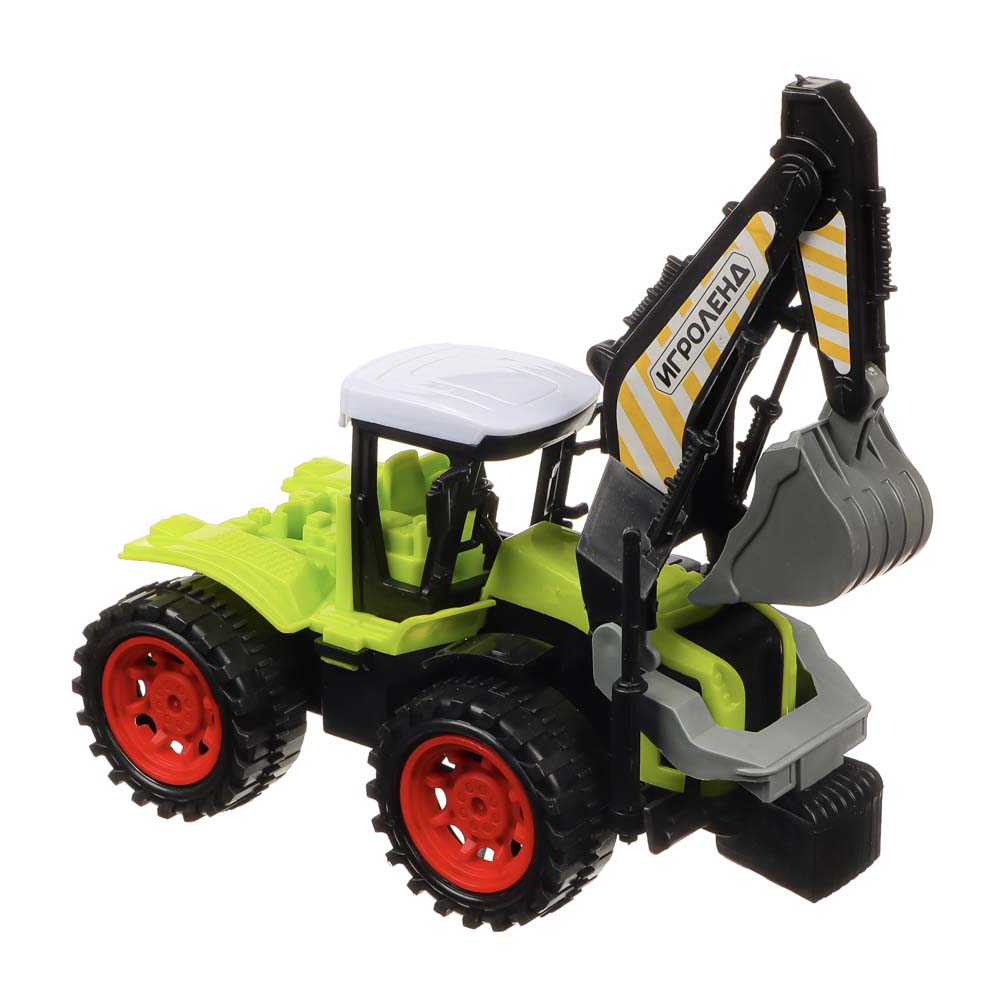 ИГРОЛЕНД Машина в виде Трактора, инерционного, PP, 27х11х12см, 3 дизайна, арт.№ 292-230