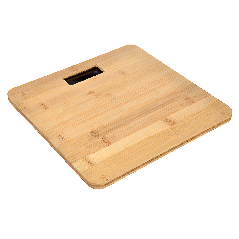 LEBEN Весы напольные электронные, ЖК-дисплей, макс. нагр.до 180кг, 28х28х0,5см, "Паркет", арт.№ 487-056