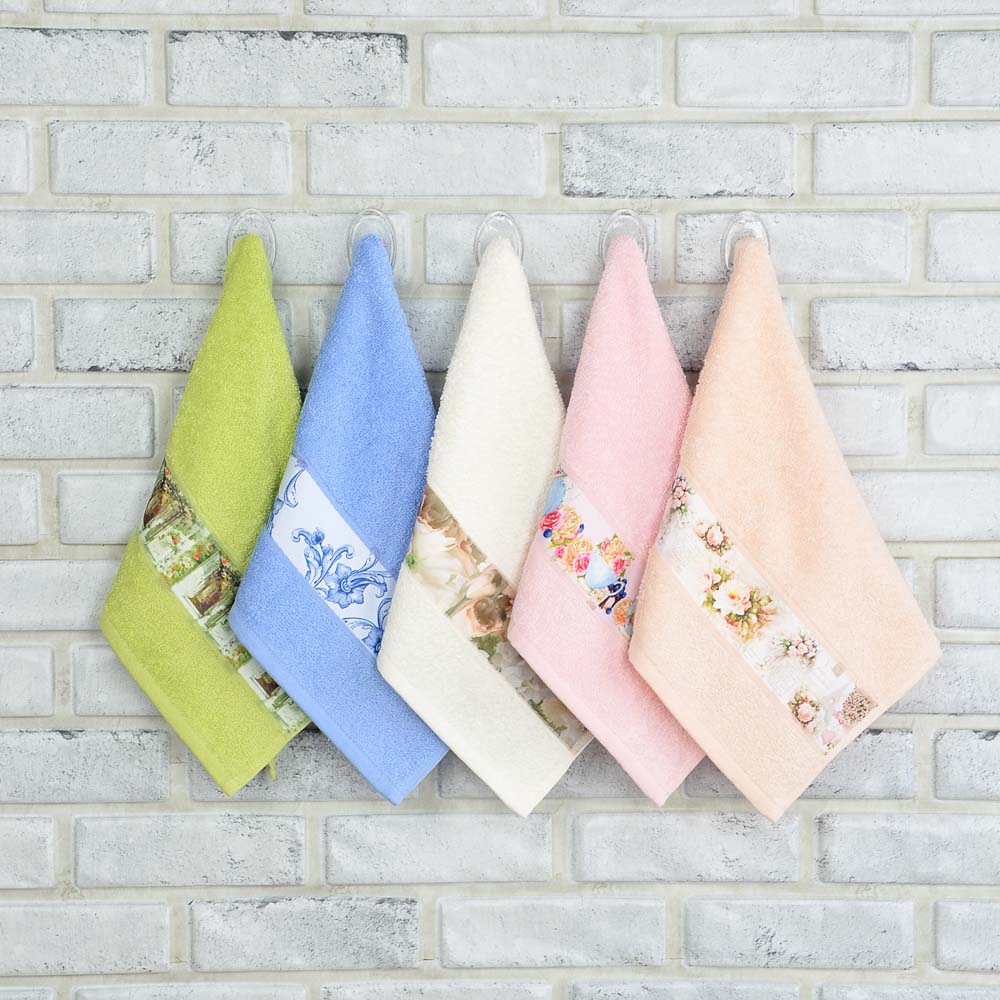 PROVANCE Комплект полотенец подарочных 2шт, "Праздник", 100% хлопок, 30х50см, 340гр/м, арт.№ 420-013