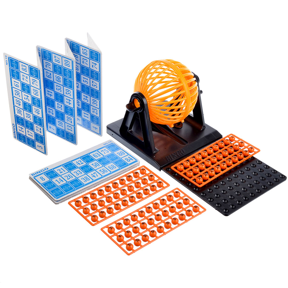 ИГРОЛЕНД Игра настольная Лото: 12 карточек, 90 номеров, PP, PVC, картон, 20х14.5х4.2см, арт.№ 896-017