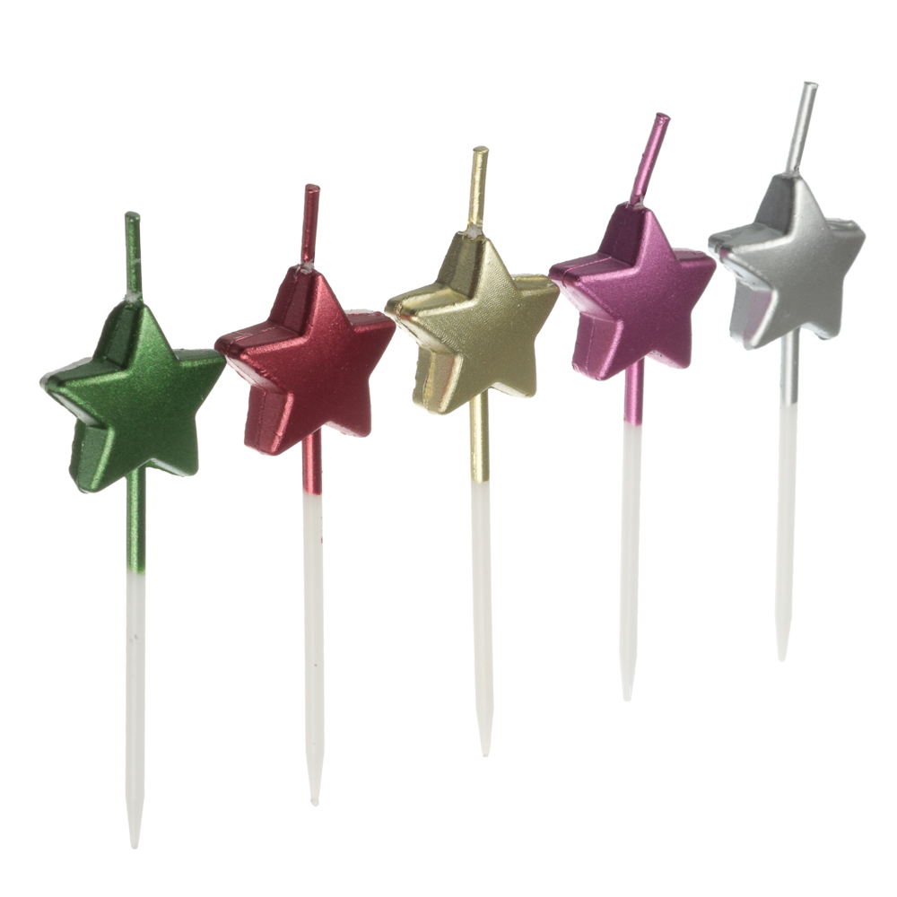 FNtastic Свечи для торта фигурные, парафин, 3 дизайна, арт.№ 506-197