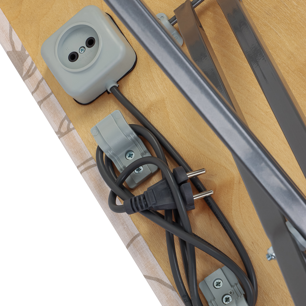 НИКА Доска гладильная Ника-3 Фанера 122,5x 34,5см, h70-80см, подст.под утюг, удлинитель, Н3, арт.№ 451-096