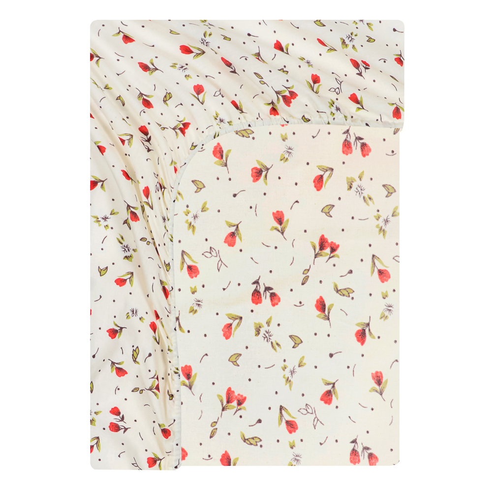 PROVANCE Стандарт Простыня на резинке 180х200х20см, 100% хлопок, бязь, 4 дизайна, арт.№ 432-277