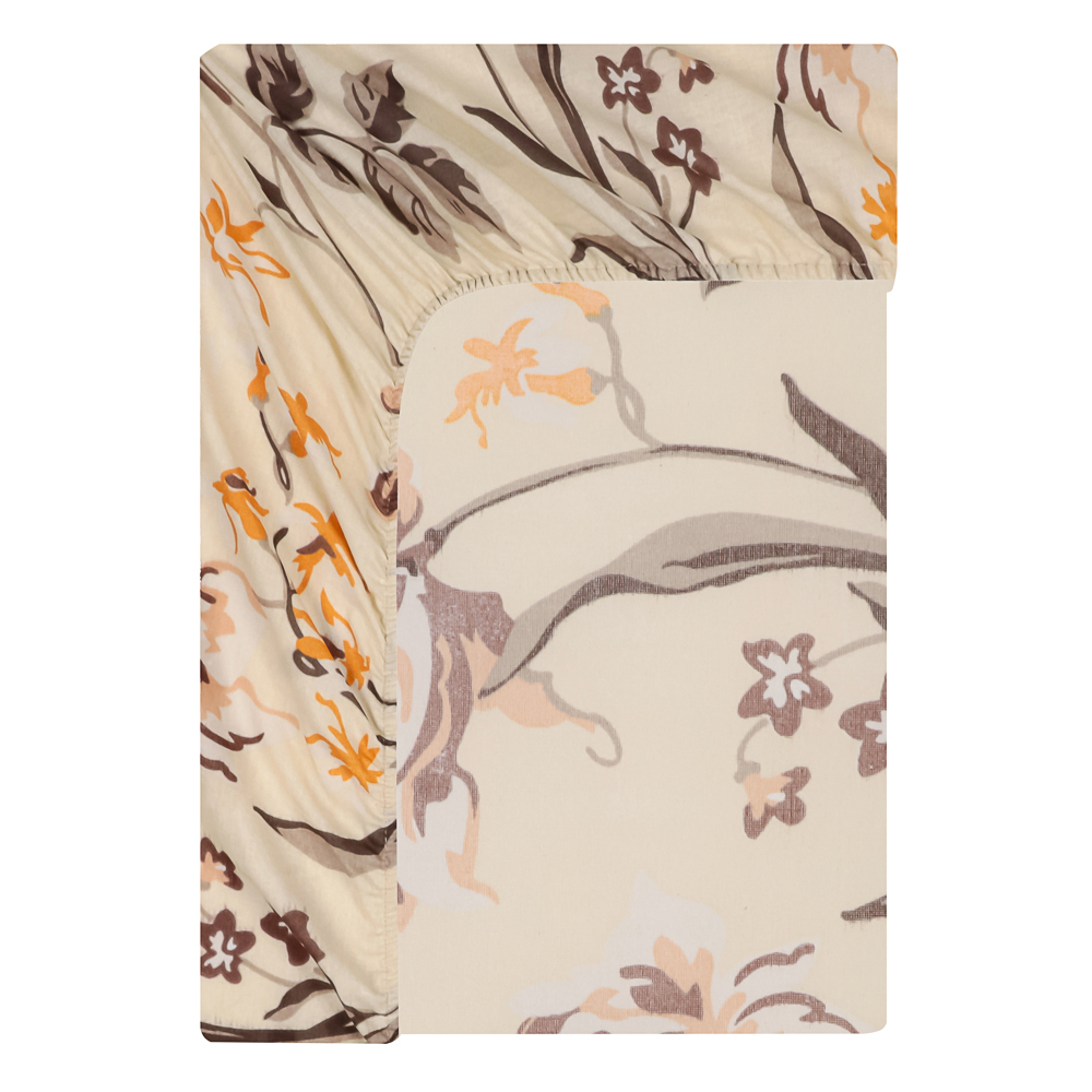 PROVANCE Стандарт Простыня на резинке 180х200х20см, 100% хлопок, бязь, 4 дизайна, арт.№ 432-277