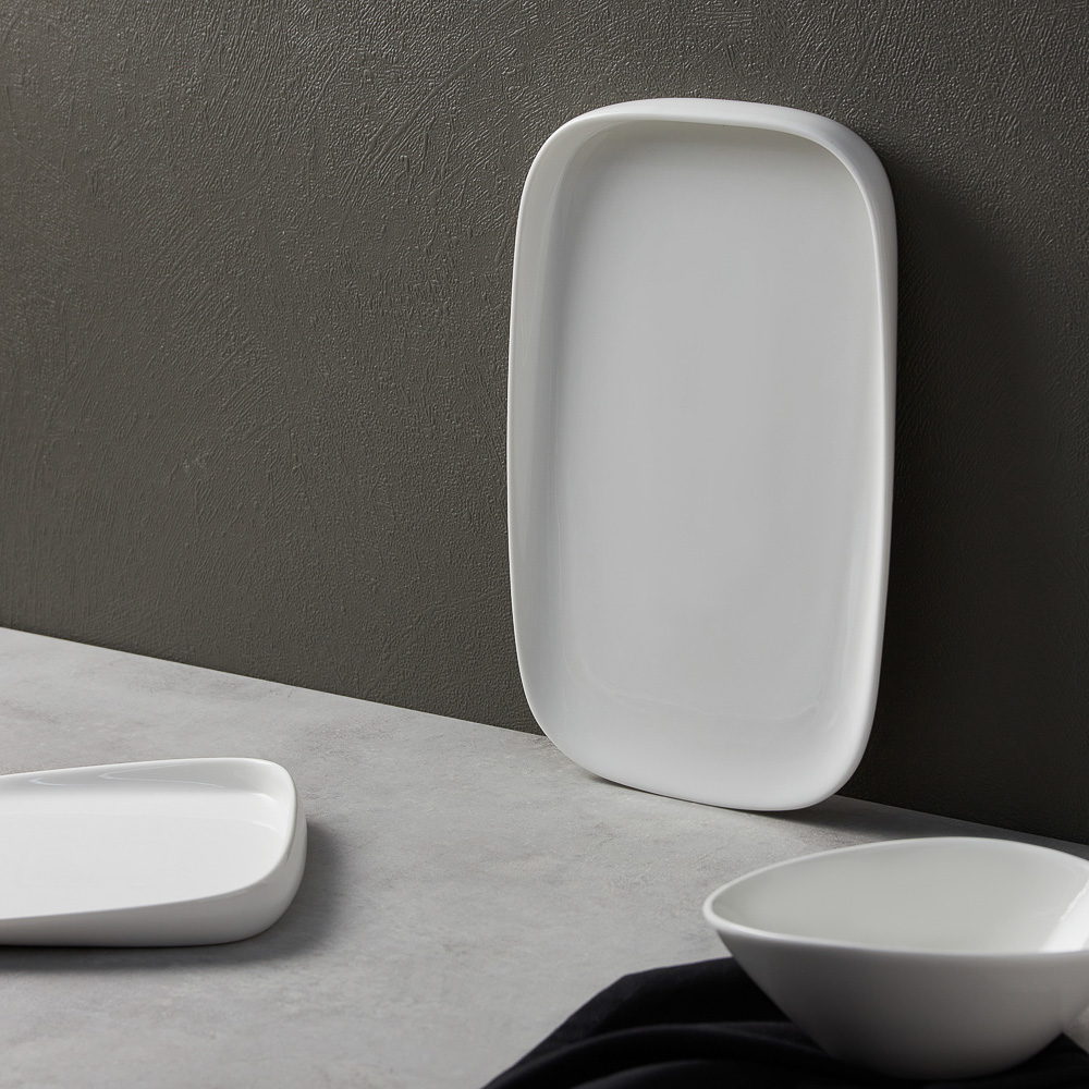 Ivlev Chef Элеганс Блюдо прямоугольное, 30,5х19,5х2,5см, фарфор, арт.№ 824-556