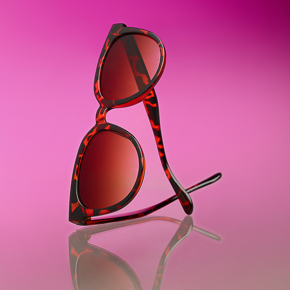 GALANTE Очки солнцезащитные, пластик, 148x47мм, 3 цвета, арт.№ 304-011