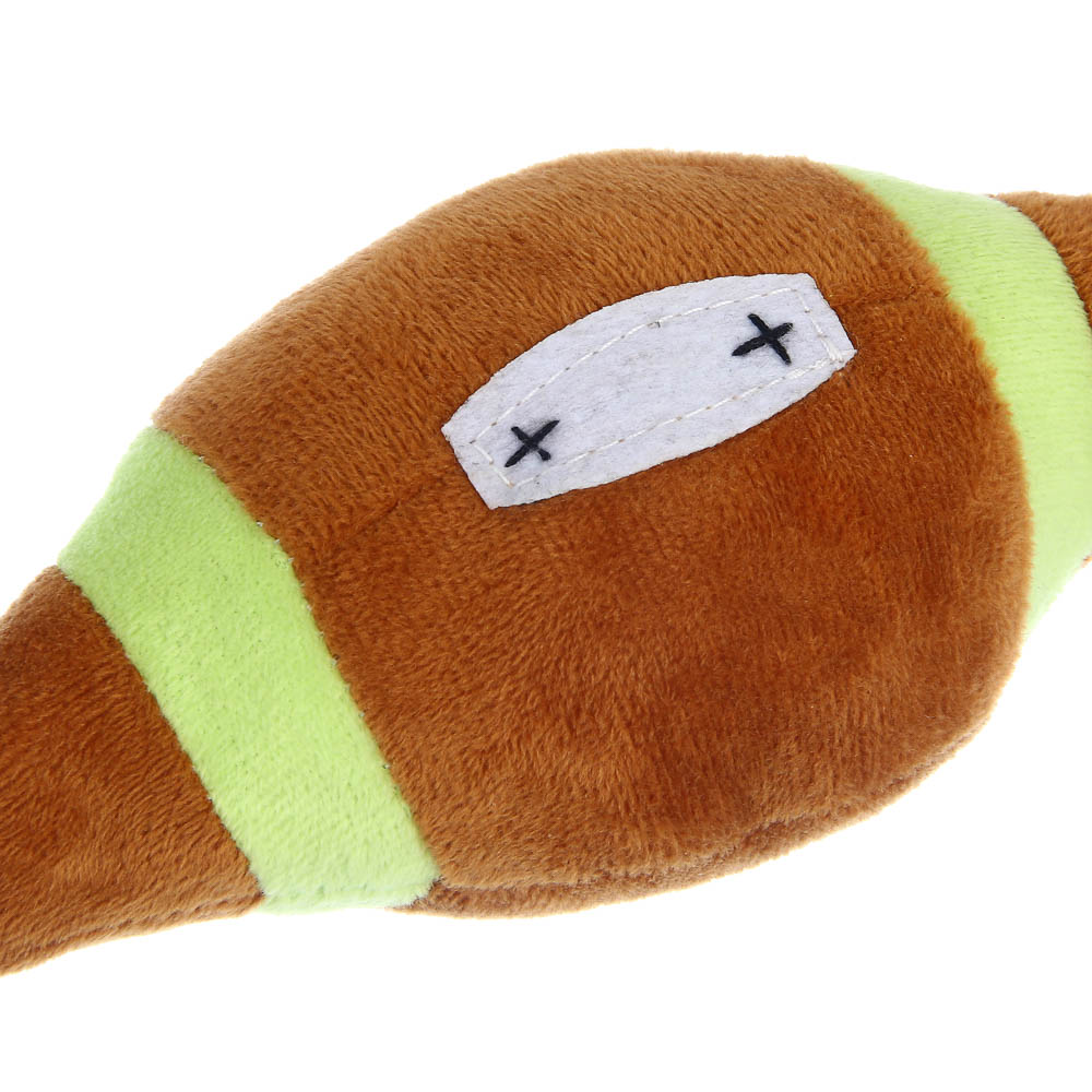 Игрушка для собак тм VETTA с пищалкой, мяч регби, п/э, 35*10см, арт.№ 273-556