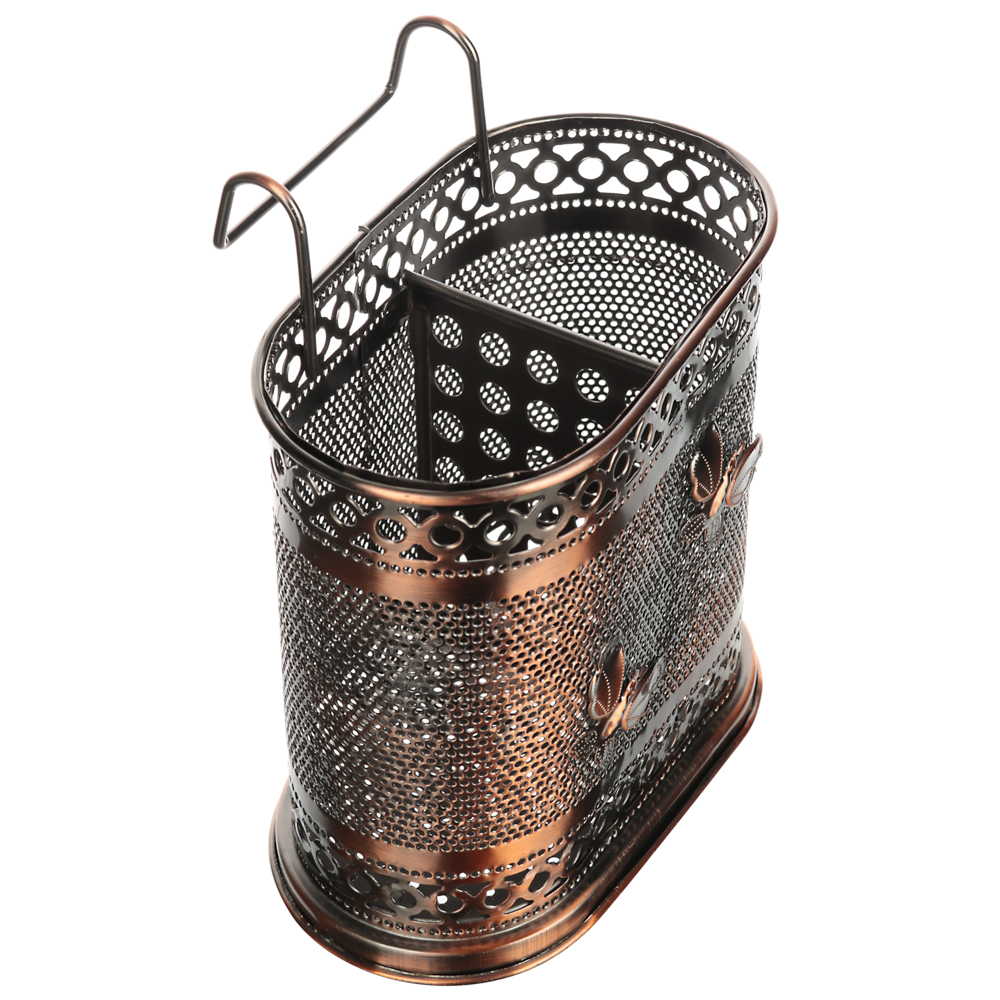 VETTA Подставка для столовых приборов, навесная, металл, 16х16,5х9см, арт.№ 485-064