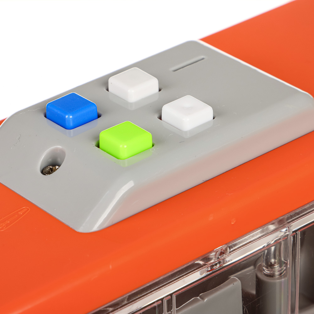 ИГРОЛЕНД Городской транспорт, свет, звук, инерция, двери откр, 3хLR44, ABS, 48х16,5х11,5см, 3 диз, арт.№ 292-217