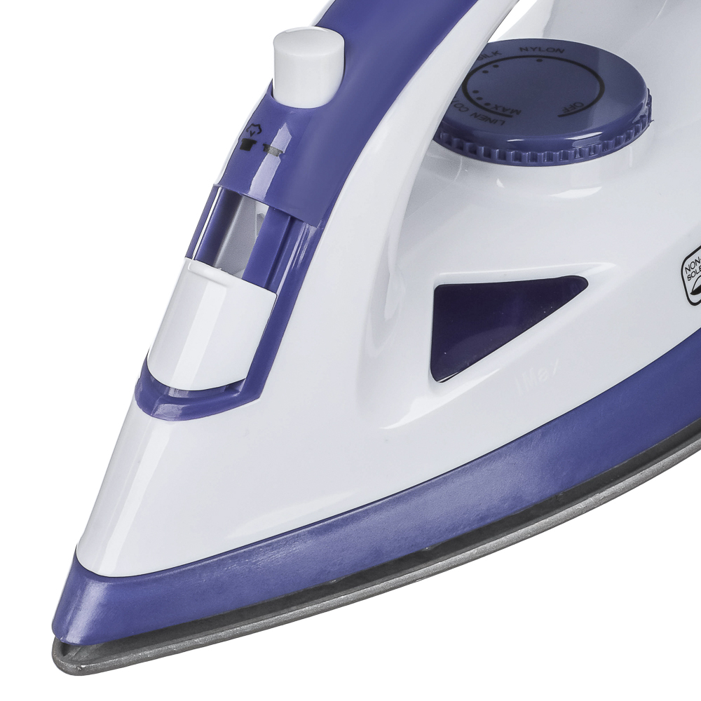 LEBEN Утюг 1300ВТ отпар, тефлон шнур 1,35м, арт.№ 249-057