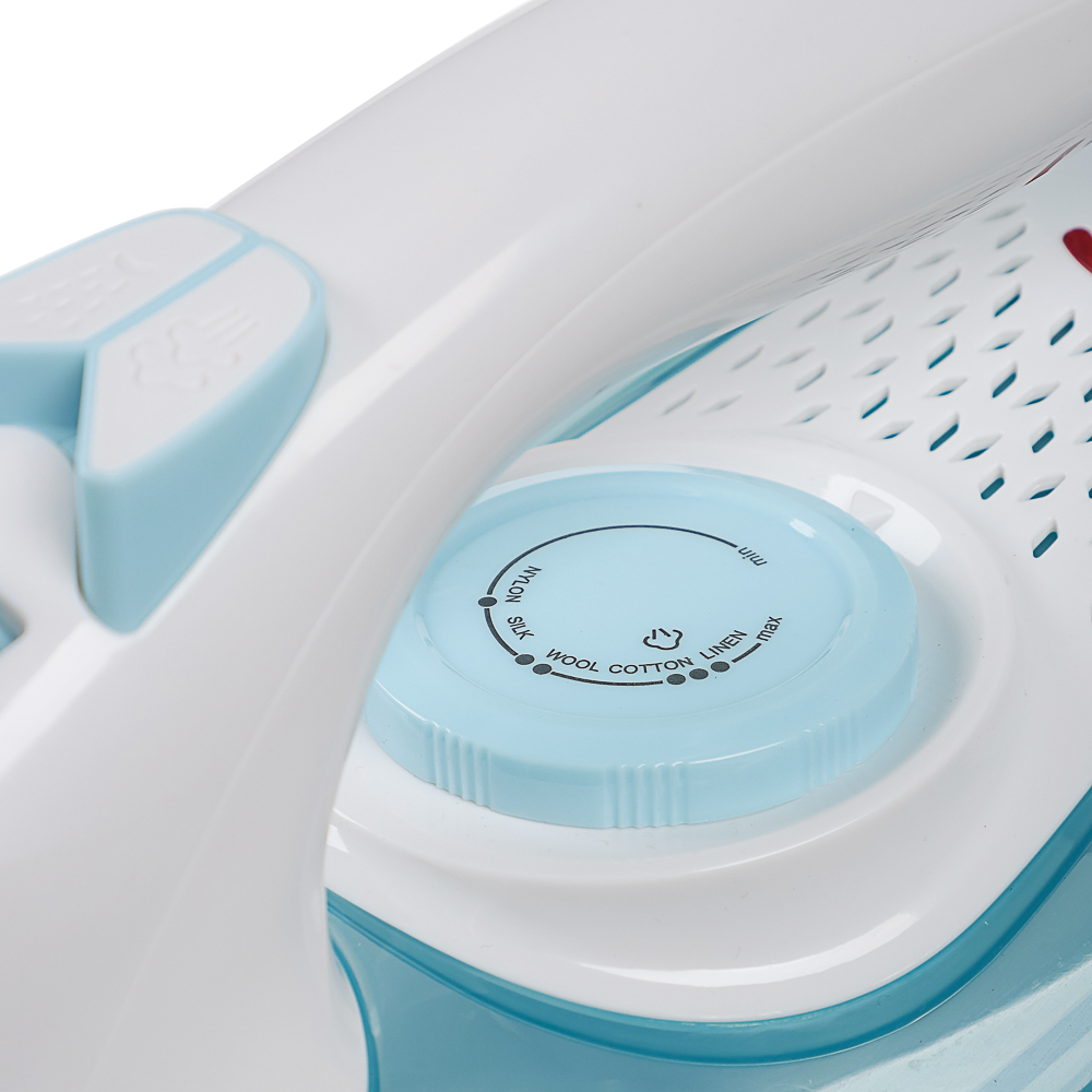 LEBEN Утюг 2600ВТ керам, антинакипь антикапля шнур 2,2м, бел, арт.№ 249-059