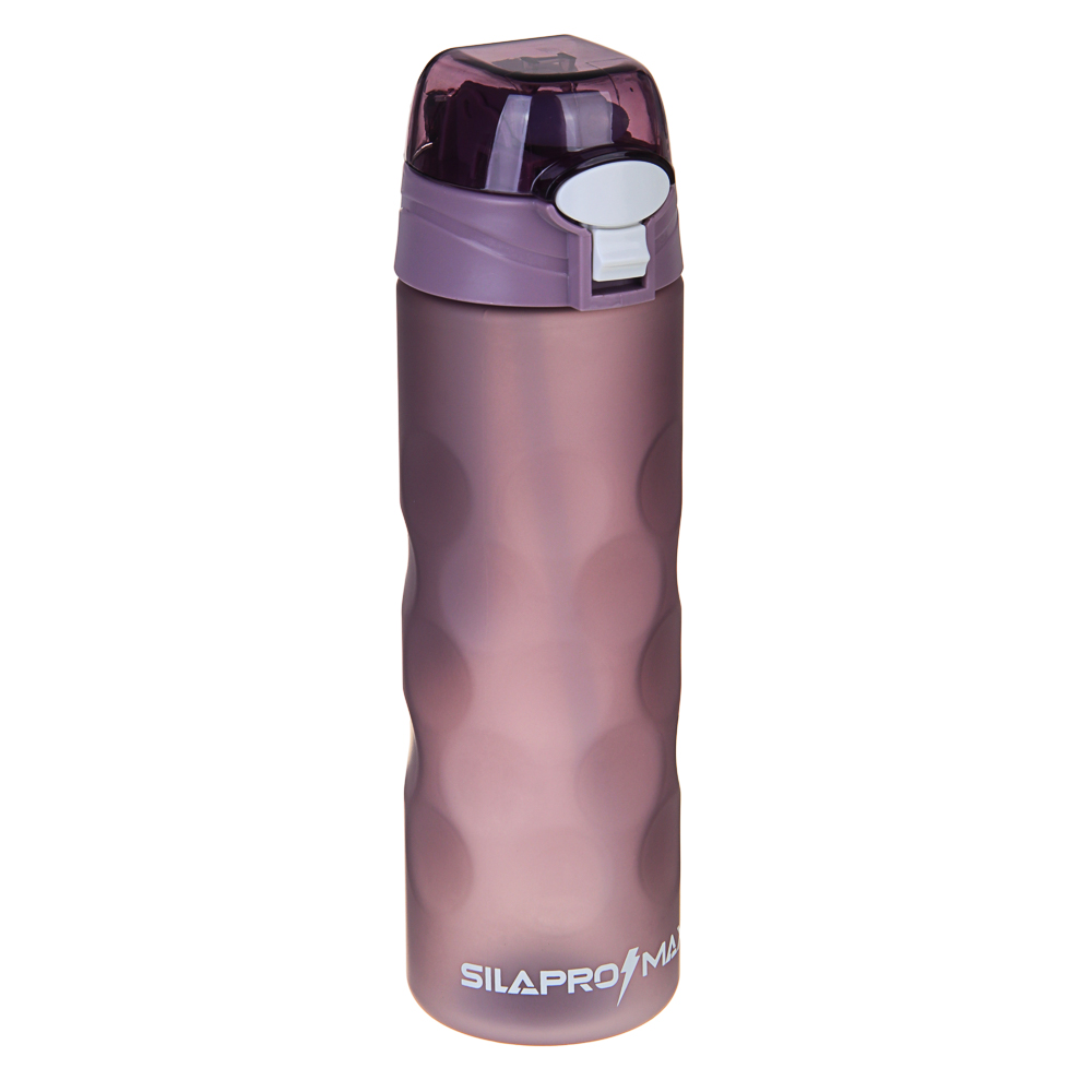 SILAPRO MAX Бутылка спортивная с поильником и замком, ELDERBERRY, 700мл, PC, арт.№ 088-036