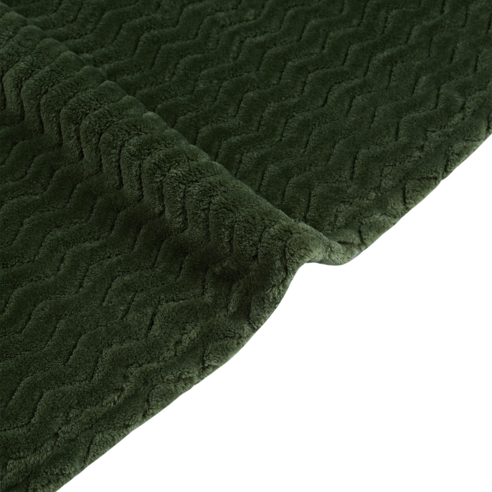 PROVANCE Эвкалипт Плед микрофибра, 180х200см, 300гр/м, зеленый, арт.№ 486-010