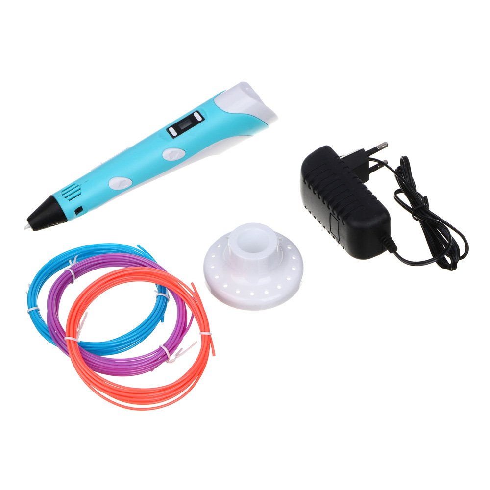 ФИКСИКИ Набор для творчества 3D Ручка, пластик, 21,5х16,5х6 см, 4 цвета, арт.№ 429-030