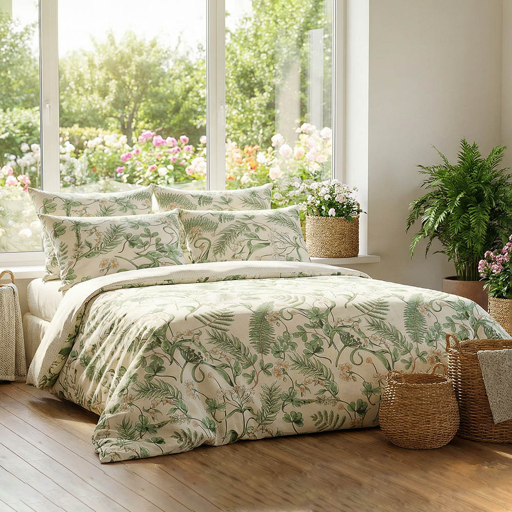 PROVANCE Мосс Комплект постельного белья 2 (4 предмета), бязь, 2 дизайна, арт.№ 421-385