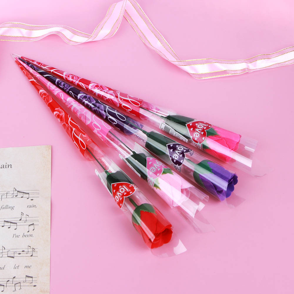 LADECOR Роза из мыльных лепестков, 4 цвета, арт 2, арт.№ 585-003