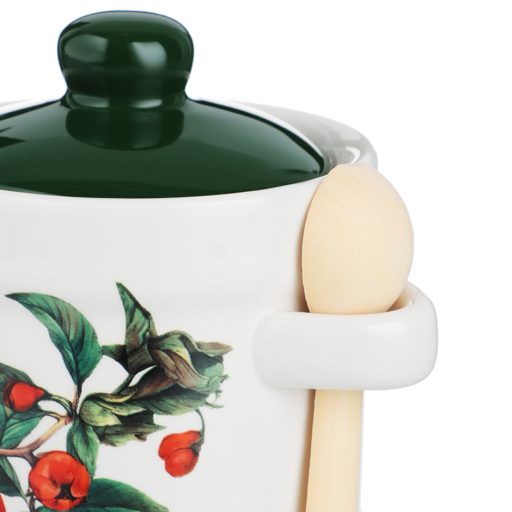 MILLIMI Гранат Сахарница, 320мл, керамика, бамбук, арт.№ 824-143