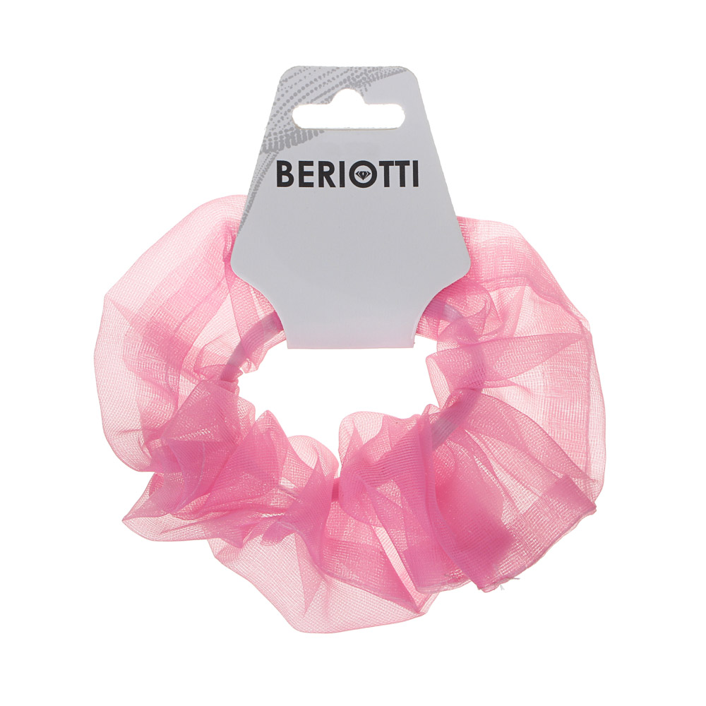 BERIOTTI Резинка для волос, полиэстер, d5см, 4-6 цветов, 16.11-1, арт.№ 322-238