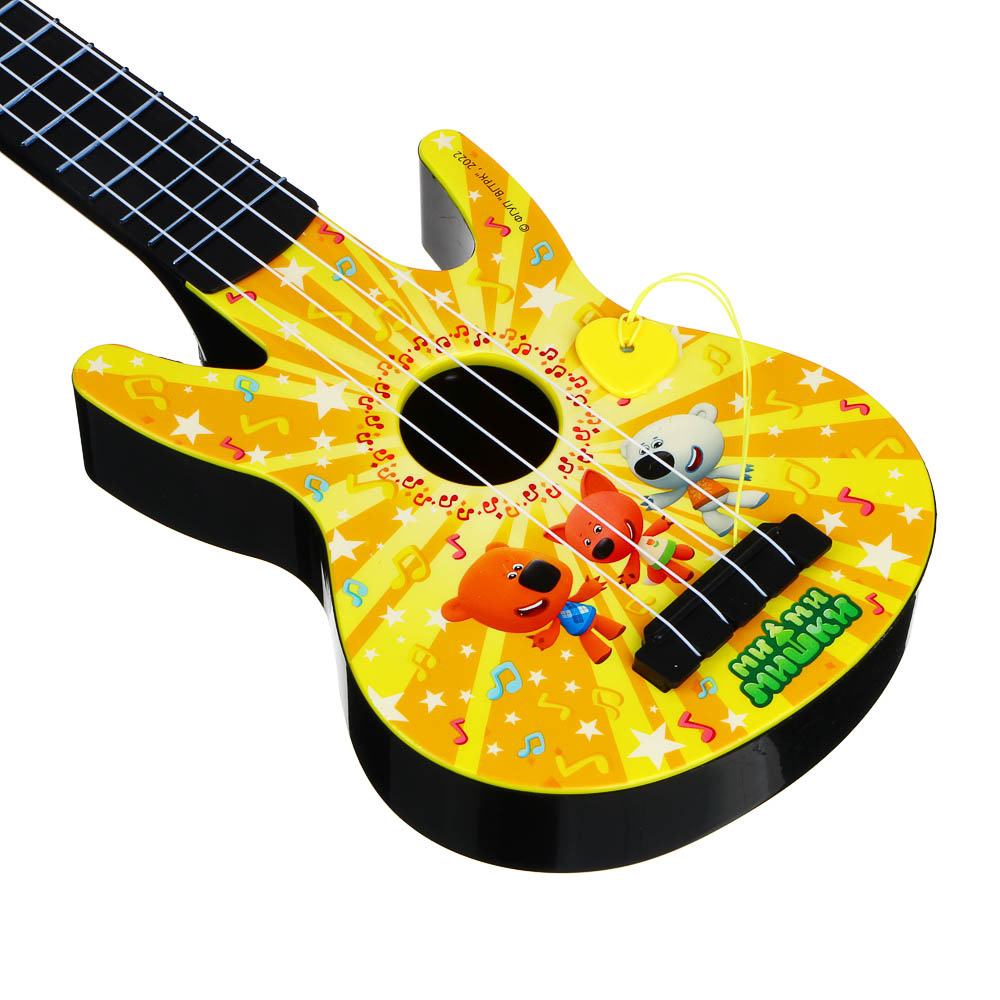 ИГРОЛЕНД Игрушка музыкальная гитара "Мимимишки", ABS, нейлон,43х14,5х3,7см, арт.№ 889-079