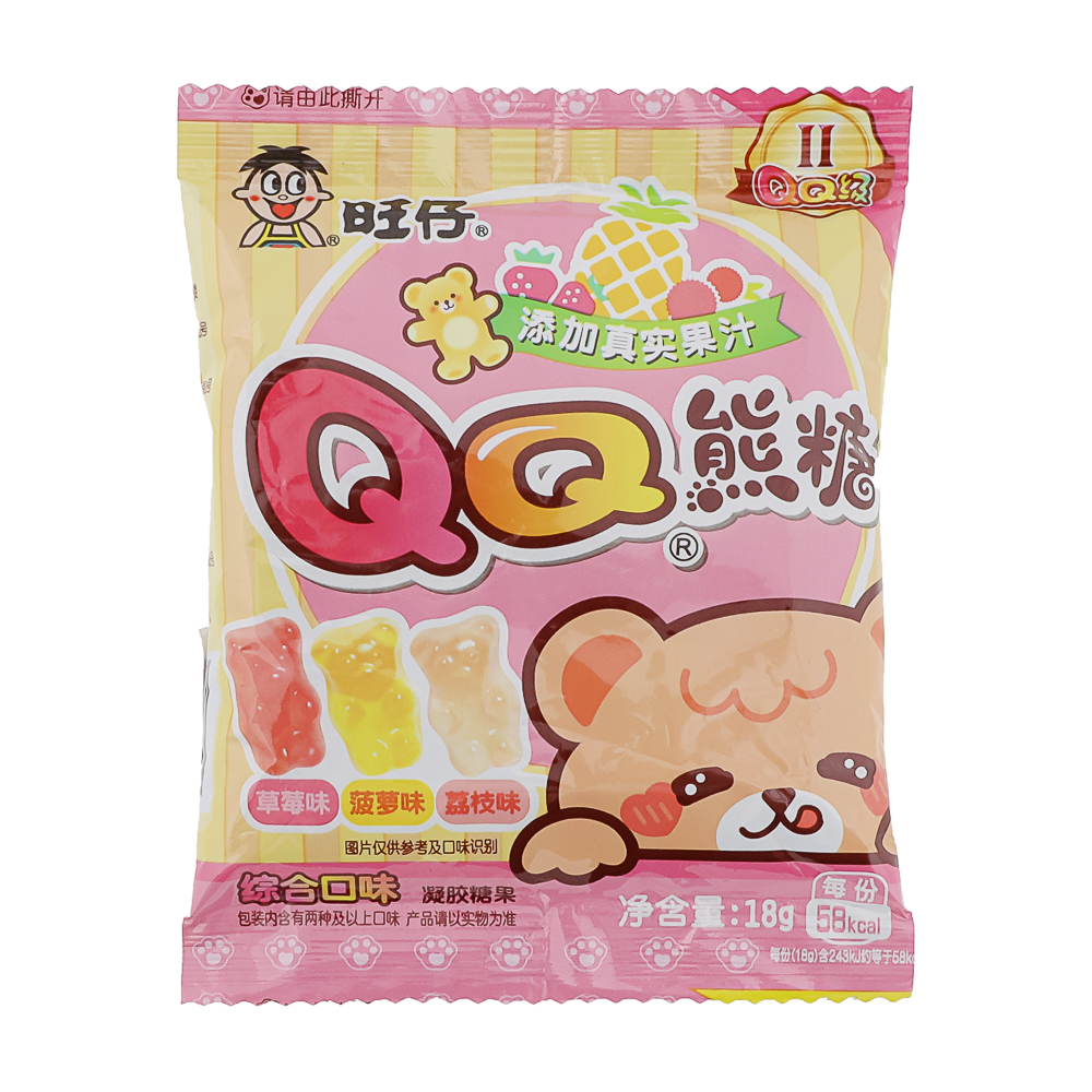 Мармелад QQ вкус мультифрукт 15г., арт.№ 347-390
