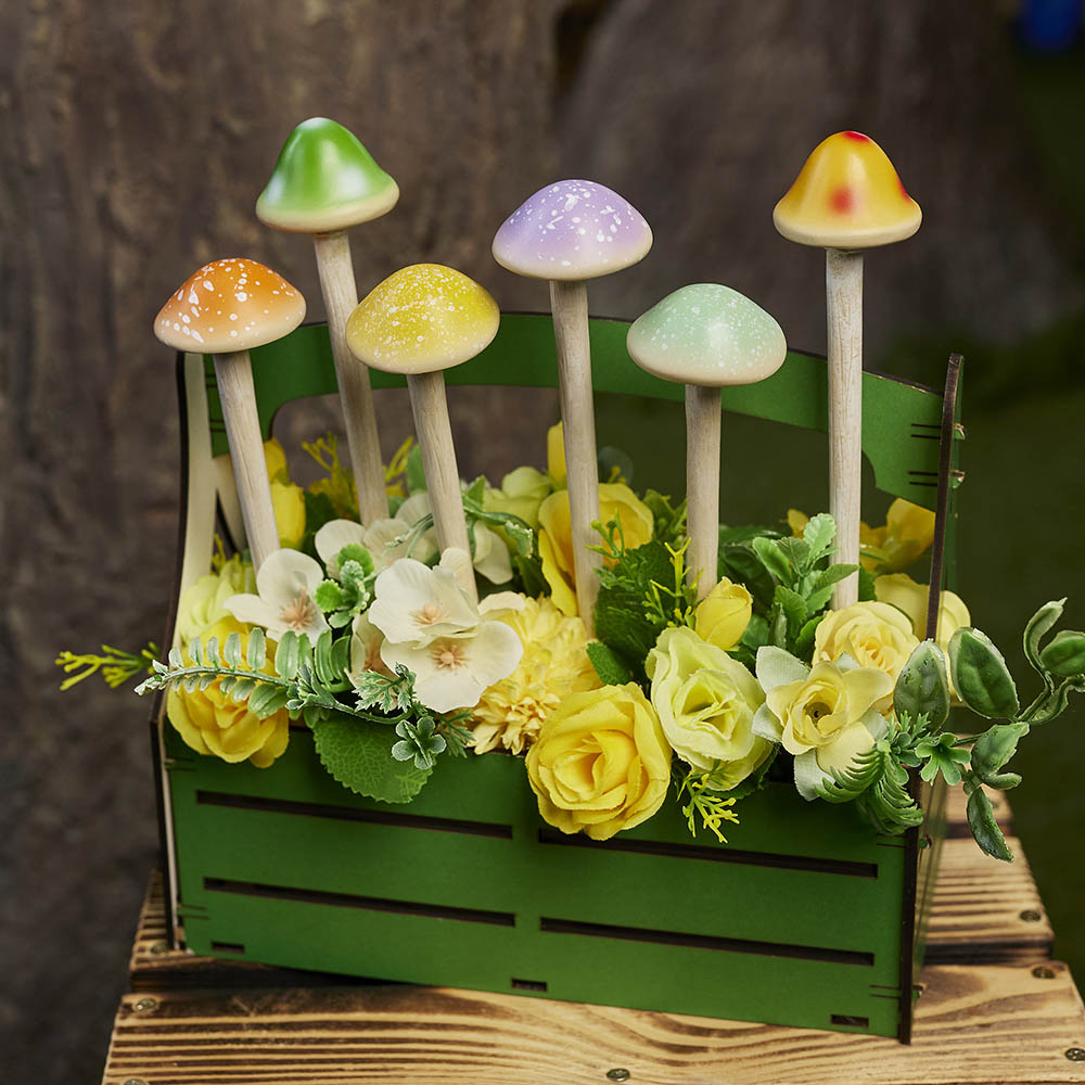 INBLOOM Фигурка для домашних и садовых кашпо, 22см, полистоун, 6 дизайнов, арт.№ 173-079