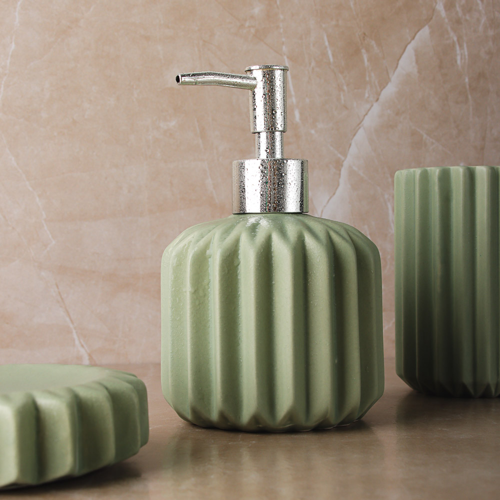 VETTA Набор для ванной 3 пр., керамика, "Солнце", 2 цвета, арт.№ 463-001