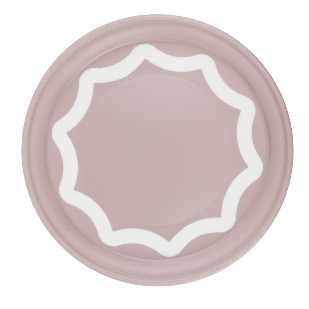 Банка круглая с вакуумной крышкой для сыпучих продуктов 0,6л, D-11,4см, H-11см, пластик, 2 цвета, арт.№ 861-476