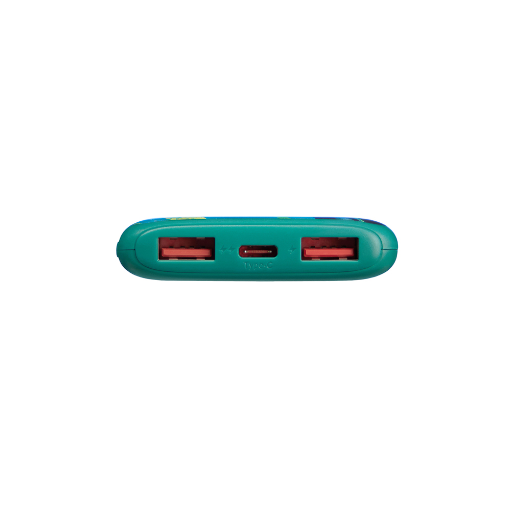 BY Аккумулятор мобильный, 5000 мАч, 2xUSB-A, 1xUSB-C,1xMicro-USB, QC+PD, 5А, Герои, КОНЁК, арт.№ 031-086