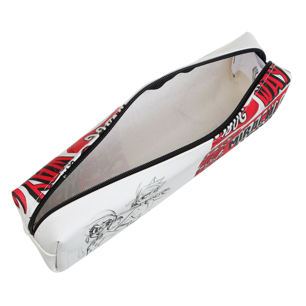 Ледибаг Пенал прямоугольный, 20,5x5,5x4см, искусственная кожа с печатью, ПВХ бокс, серия "Скетч", арт.№ 811-026