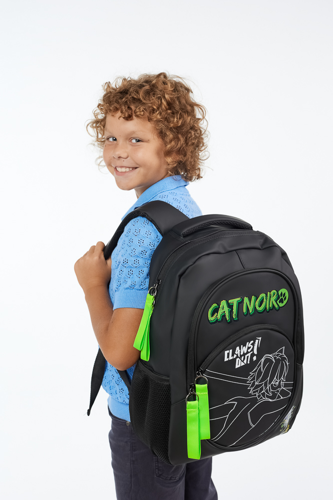 Супер-Кот Рюкзак подростковый 41х31х13см, 2отд., 3карм., уплот.лямки, ручка, матовый нейлон, "Скетч", арт.№ 811-028