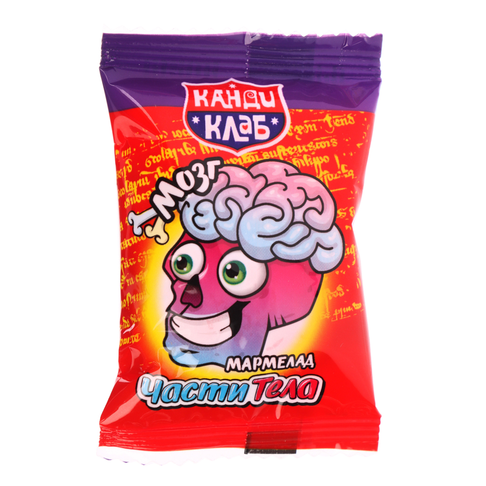 Мармелад "CRAZY GUMMY. Части тела" 10гр, арт.№ 347-359