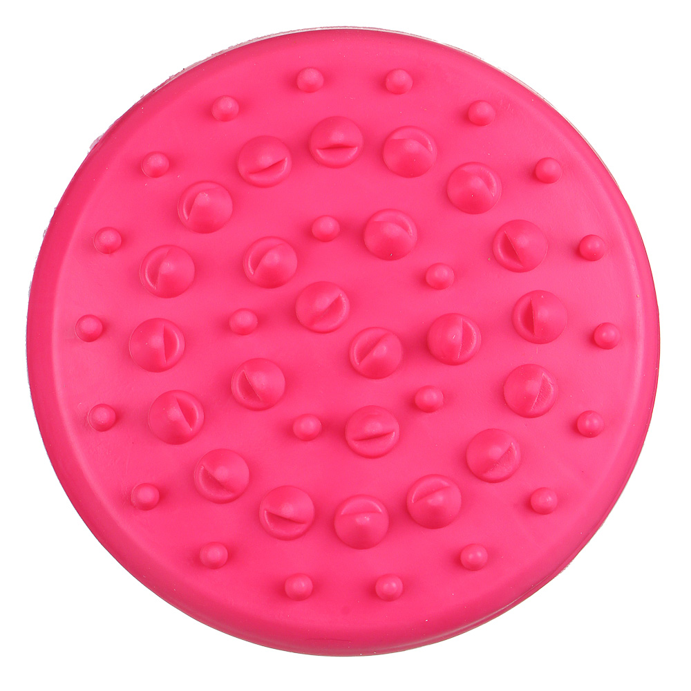 BY Массажёр для тела, силикон, пластик, 11x6см, 2 цвета, арт.№ 361-130