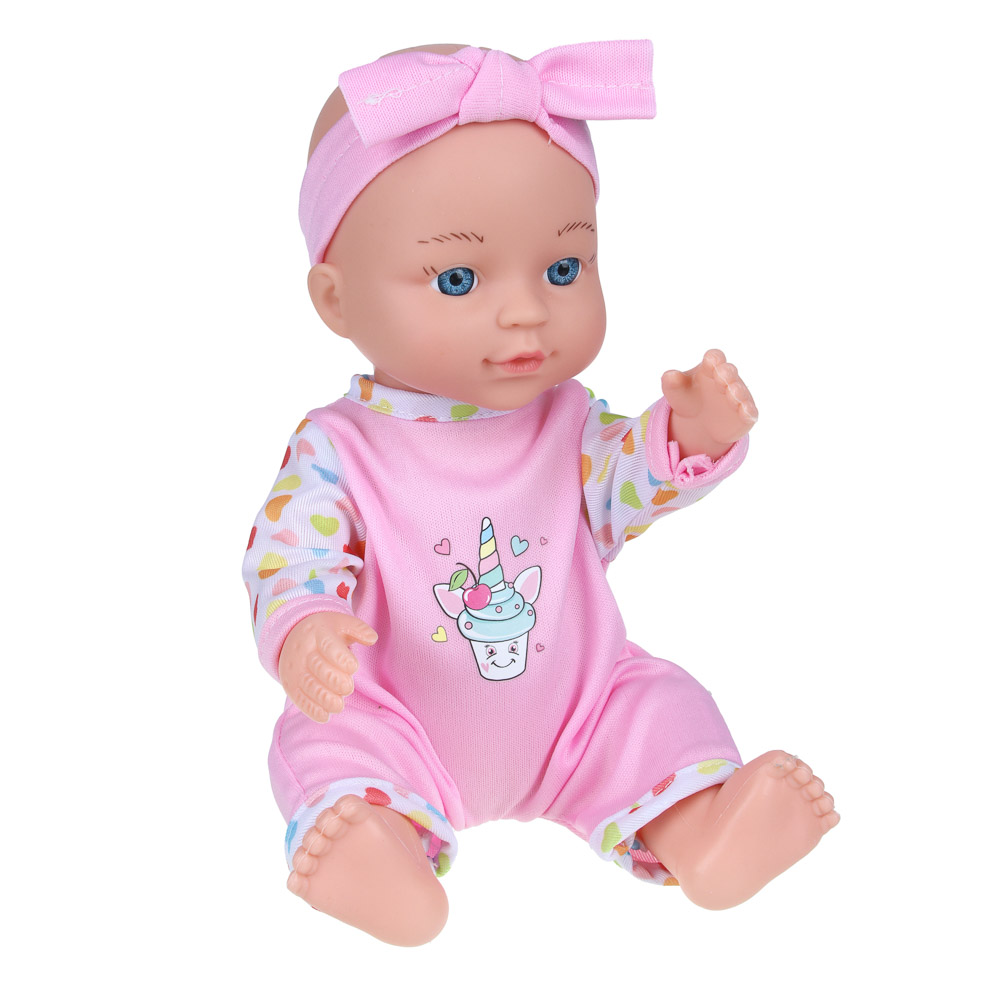 ИГРОЛЕНД Пупс в костюмчике, 13х9х29см, PVC, пластик, 3 дизайна, арт.№ 267-949