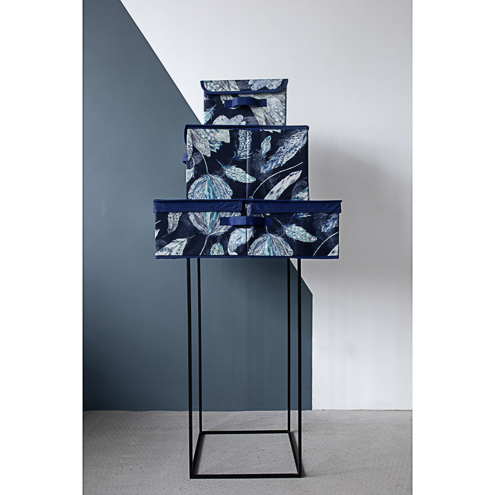 VETTA Санремо Кофр для хранения с крышкой, 30х40х25см, спанбонд, 2 дизайна, арт.№ 457-512