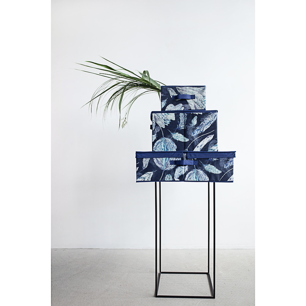 VETTA Санремо Кофр для хранения с крышкой, 30х40х25см, спанбонд, 2 дизайна, арт.№ 457-512