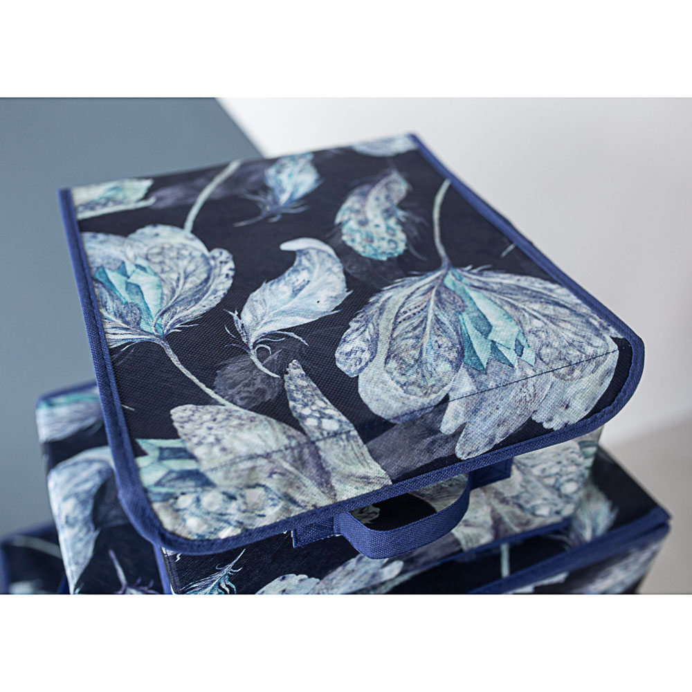 VETTA Санремо Кофр для хранения с крышкой, 30х40х25см, спанбонд, 2 дизайна, арт.№ 457-512