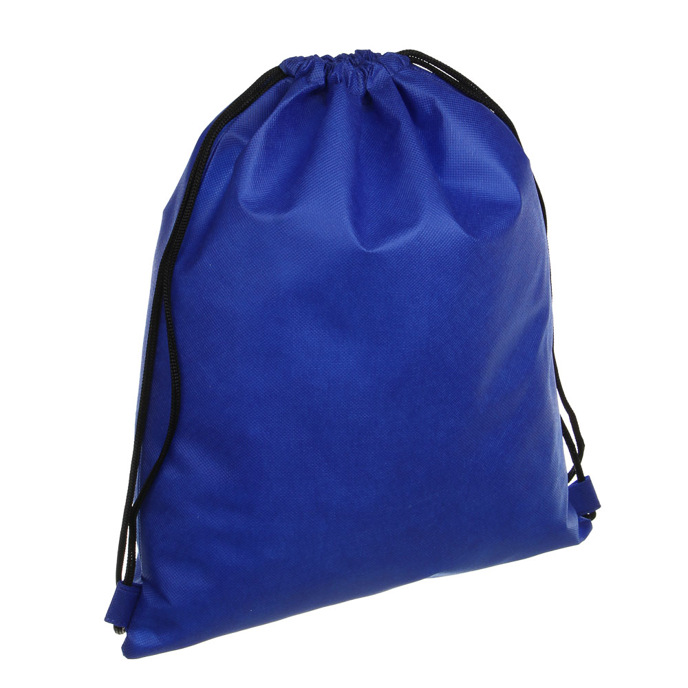 Мешок для сменной обуви на завязках 34,8x41,5 см, 4 цвета, ПЭ 80гр., ПРОМО, арт.№ 233-052