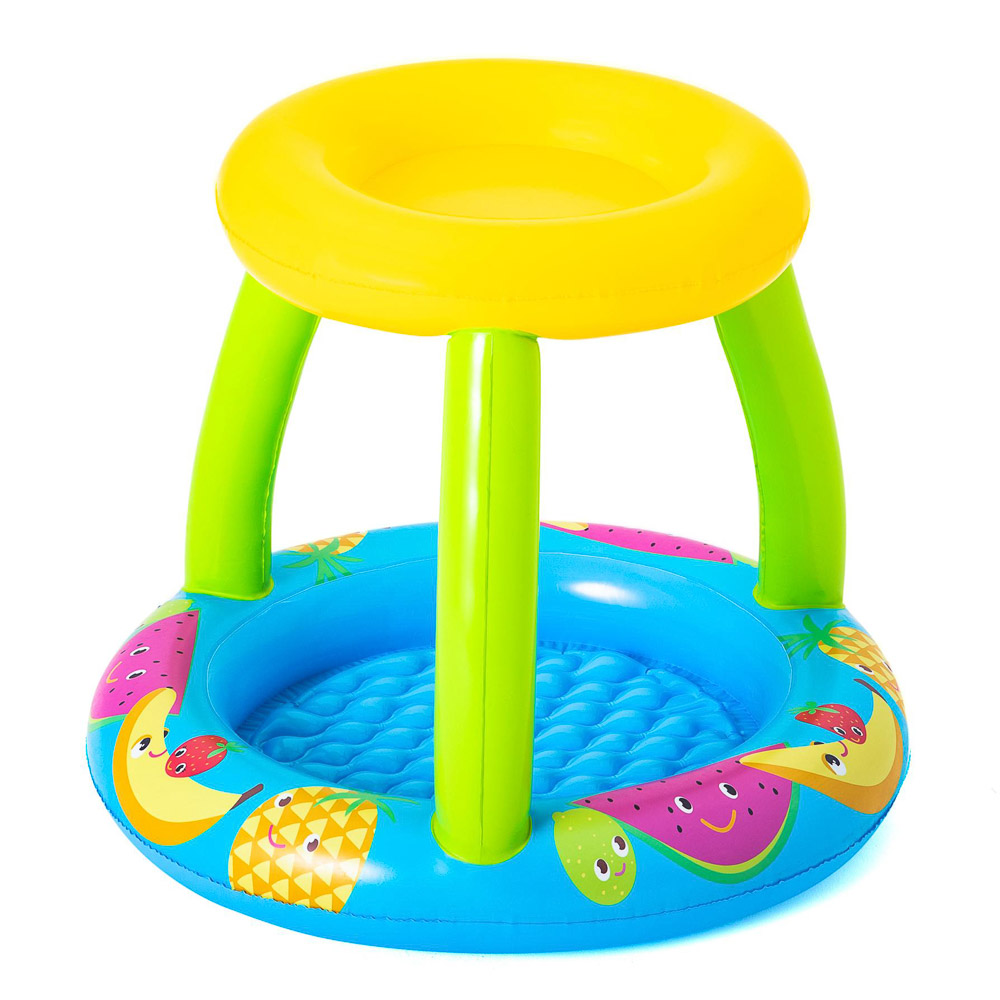 BESTWAY Бассейн надувной с навесом Фрукты, 94х89х79см, 52331, арт.№ 013-055