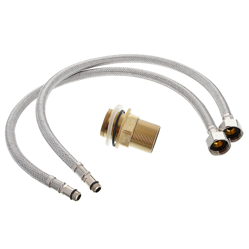 RAIN Смеситель для раковины Янтарь, однорычажный, карт. 40мм, гайка, латунь, хром, арт.№ 561-302