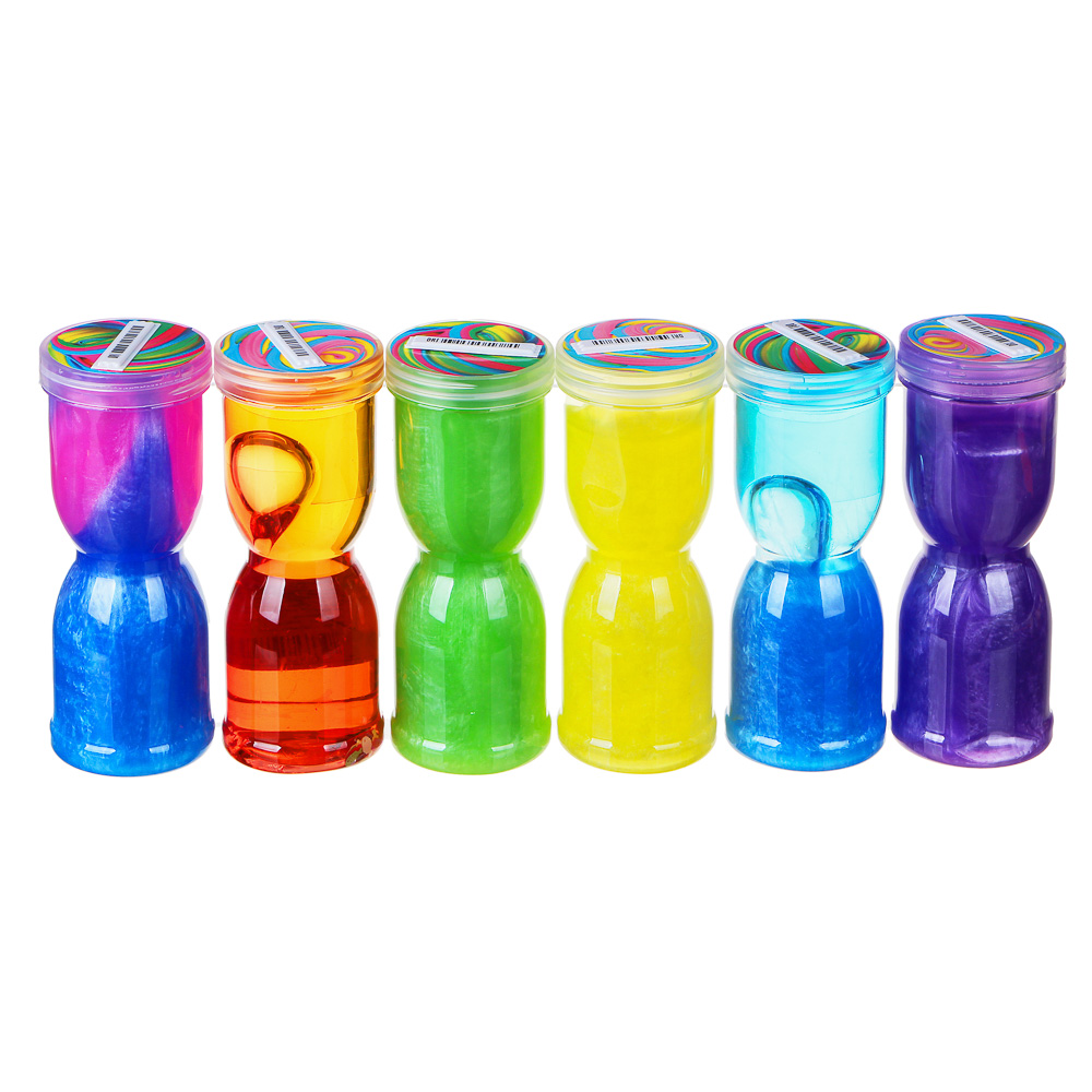 LASTIKS Слайм с ароматом, полимер, 14х5,5см, 6-8 цветов, арт.№ 218-036