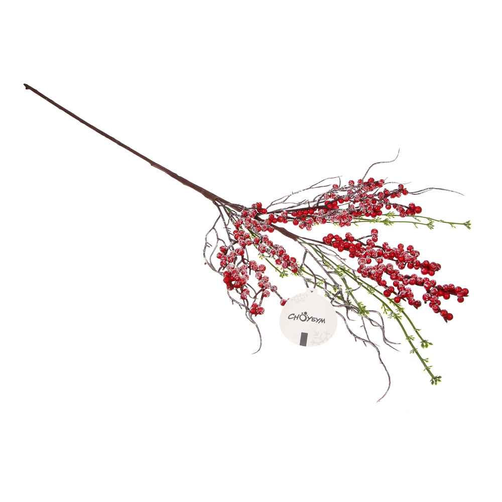 СНОУ БУМ Ветка 74 см, металл, пластик, арт.№ 353-512