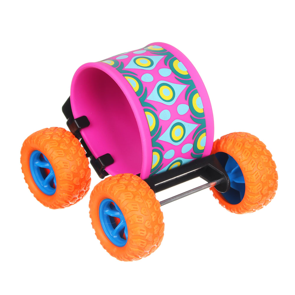 ИГРОЛЕНД Скейтборд ручной 2 в 1, 20х9х4см, силикон, железо, полипропилен, 4 дизайна, арт.№ 295-193