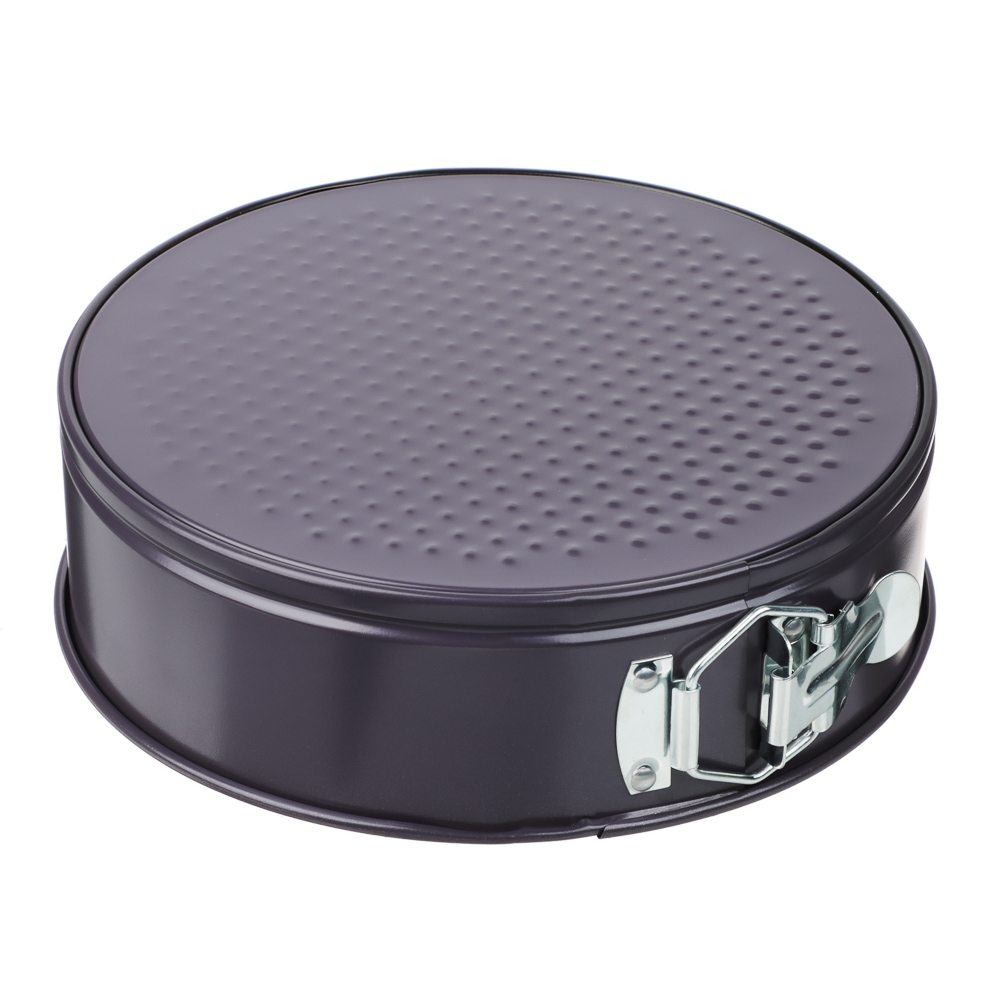 SATOSHI Валькур Форма для выпечки круглая разъемная, угл.сталь, 22х6,5см, антипригарное покрытие 280, арт.№ 849-173