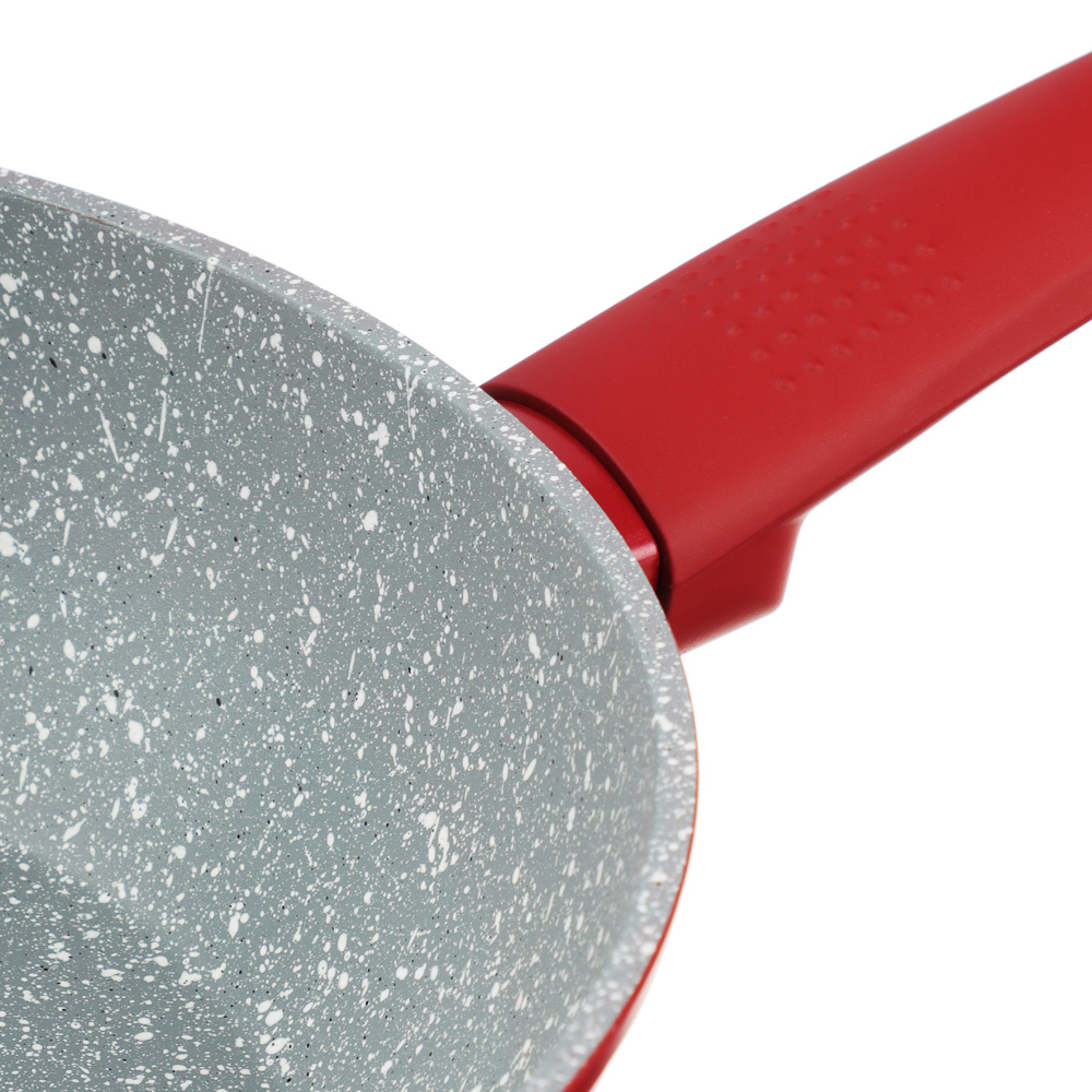 SATOSHI Верден Сотейник литой d=24см, антипригарное покрытие мрамор, индукция, арт.№ 846-463