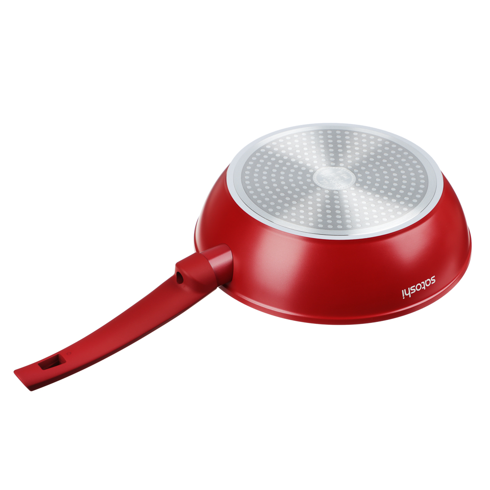 SATOSHI Верден Сотейник литой d=24см, антипригарное покрытие мрамор, индукция, арт.№ 846-463