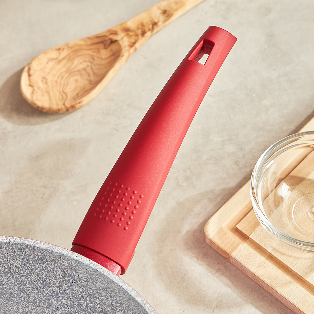 SATOSHI Верден Сотейник литой d=26см, антипригарное покрытие мрамор, индукция, арт.№ 846-464