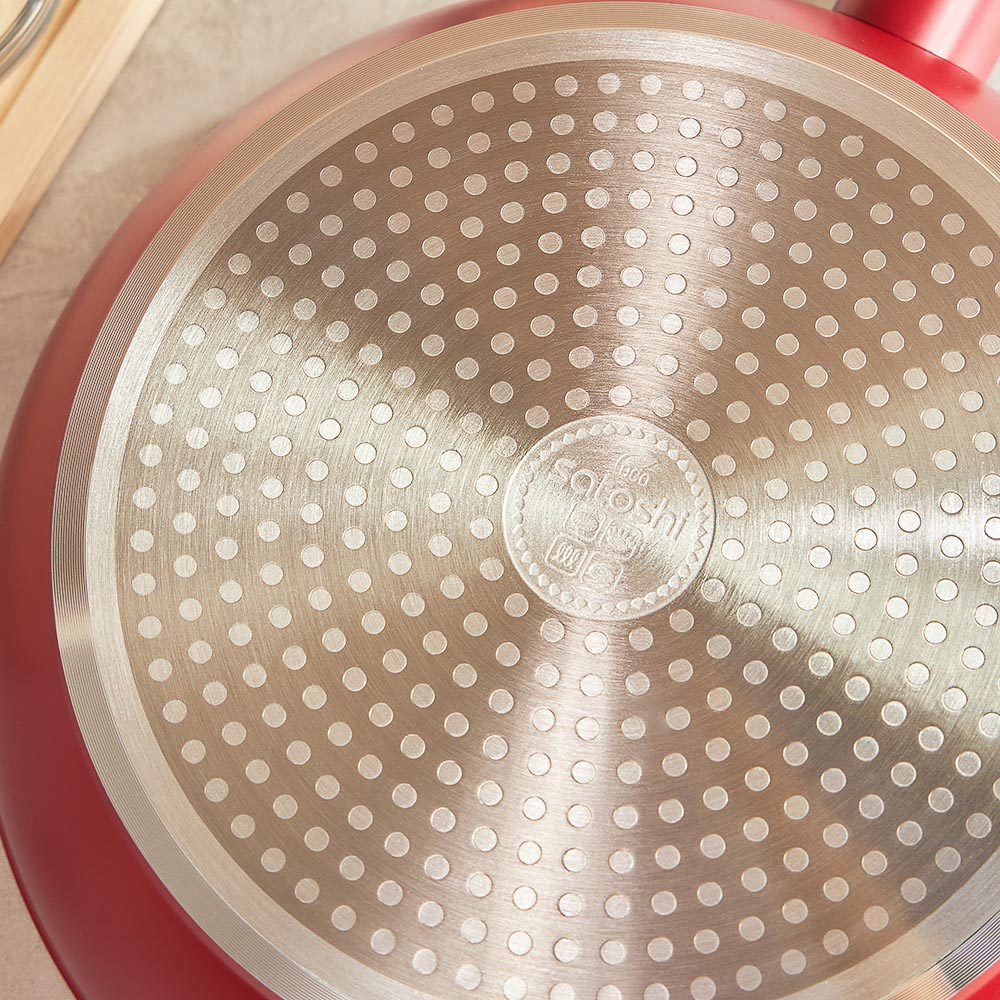 SATOSHI Верден Сотейник литой d=26см, антипригарное покрытие мрамор, индукция, арт.№ 846-464