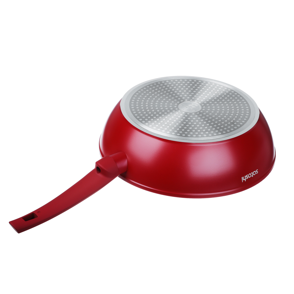 SATOSHI Верден Сотейник литой d=28см, антипригарное покрытие мрамор, индукция, арт.№ 846-465